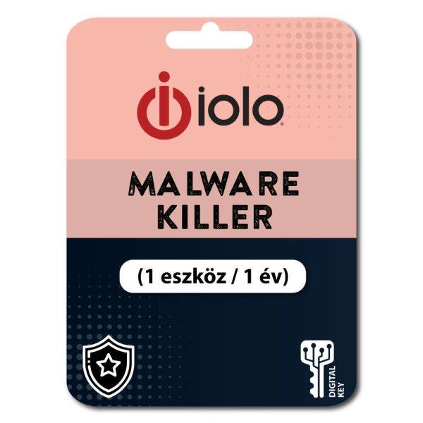 iolo Malware Killer (1 eszköz / 1 év) (Elektronikus licenc) 