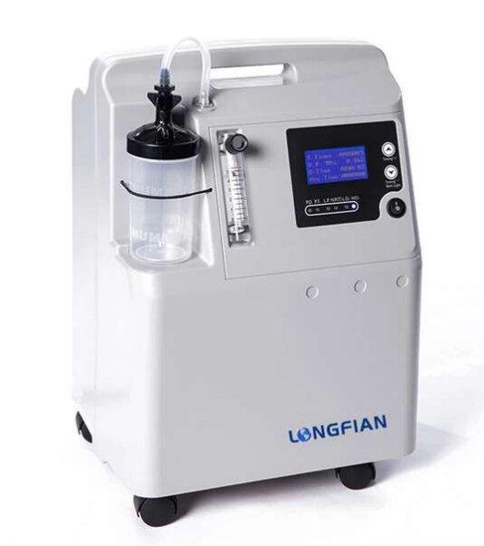 Oxigén koncentrátor Longfian jay-5aw , fehér, 1-5L/perc, stabil áramlás 