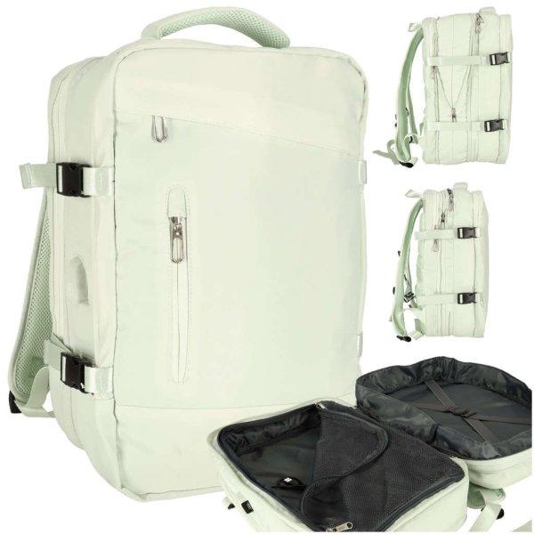 Vizálló Utazó Laptop hátizsák, kézipoggyász, bővíthető 26-36 Liter -
Zöld