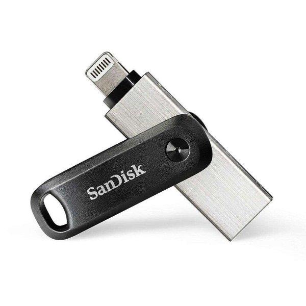 Sandisk 256GB iXpand flash Drive Go Black/Silver 183589