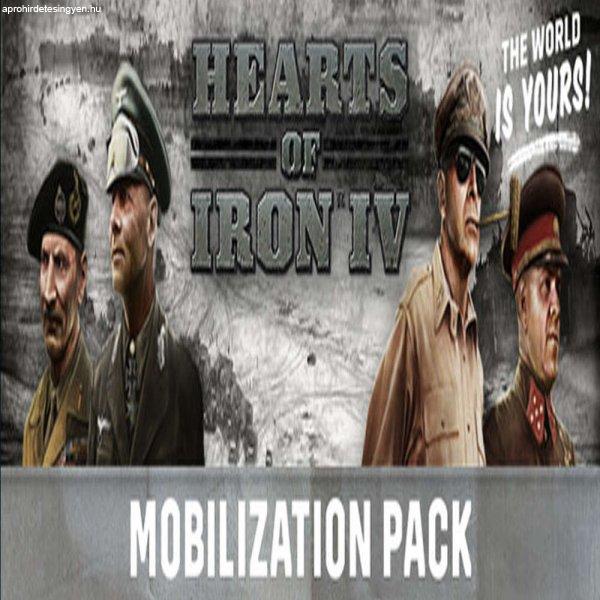 Hearts of Iron IV: Mobilization Pack (2018) (Digitális kulcs - PC)