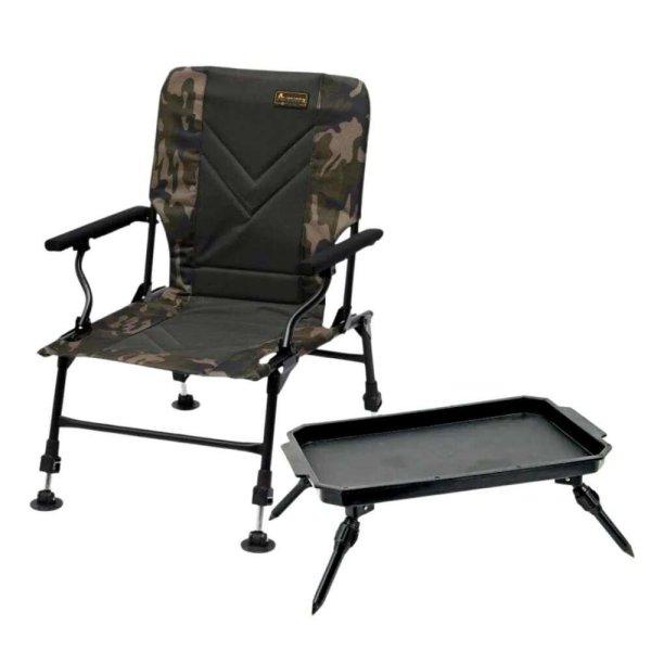 Prologic avenger relax camo armrests -and- covers karfás horgászszék horgász
asztallal