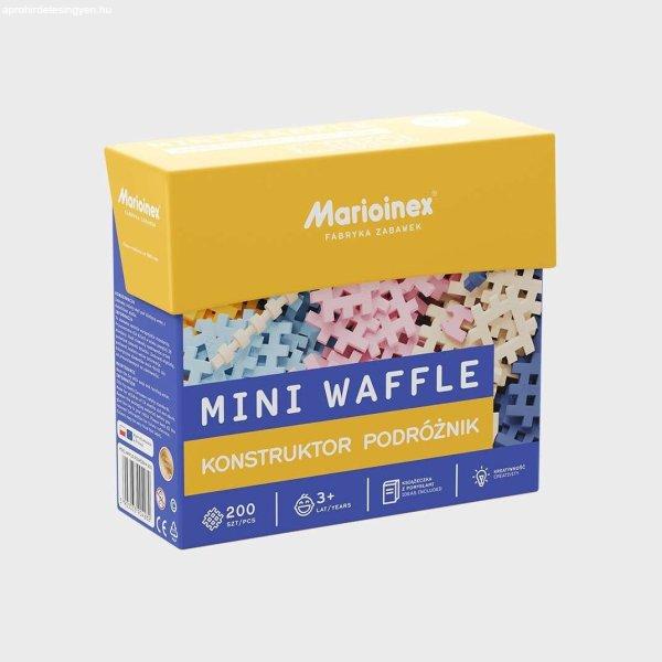Marioinex Mini Waffle Traveler 200 darabos építő készlet