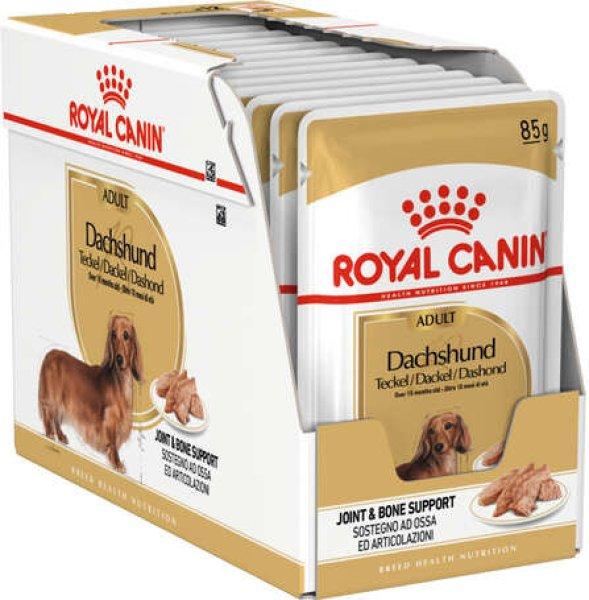 Royal Canin Dachshund Adult - Tacskó felnőtt kutya nedves táp (48 x 85 g)
4.08 kg