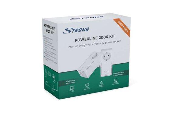 STRONG POWERL2000DUOEU HomePlug AV2 Powerline Adapter KIT