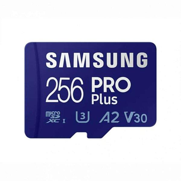Samsung MicroSD kártya - 256GB MB-MD256KA/EU (PRO PLUS, UHS-I, R160/W120,
adapter, 256GB)