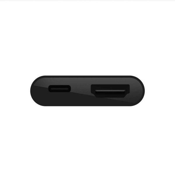 Belkin USB-C to HDMI + Charge Adapter - Black (60W PD) - Black