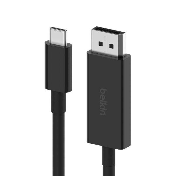 Belkin CONNECT Cable USB-C to DisplayPort 1.4 - 2M - Black