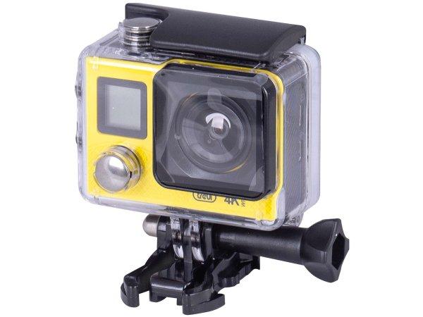 Trevi GO 2500 4K WIFI Action Cam 4K, ULTRA HD, WIFI-s sportkamera vízálló és
különböző sport tartozékokkal
