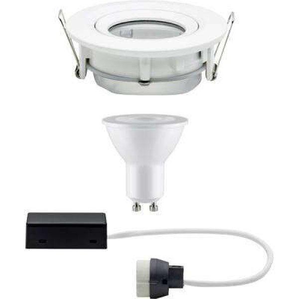 Fürdőszobai beépíthető lámpa LED GU10 7 W IP65 Paulmann Nova Fehér (matt)