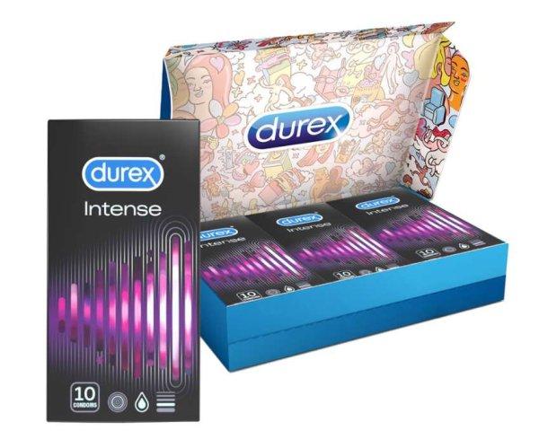 Durex Intense Orgasmic Óvszer diszkrét csomagolásban 30db