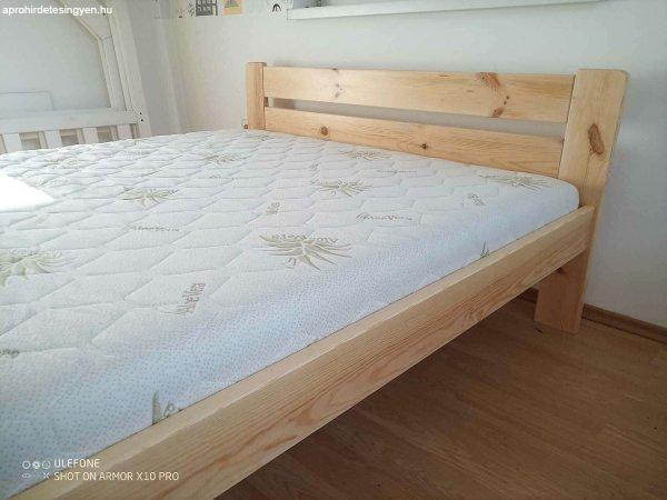 Komplett ágy, matraccal. Relax Fenyő 140x200-as matracméret.