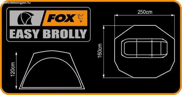 Fox easy brolley 250x160x120cm gyorsan állítható sátor