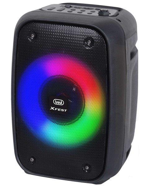 Trevi XF 150 Hordozható hangrendszer Bluetooth, USB/SD bemenettel és Karaoke
funkcióval