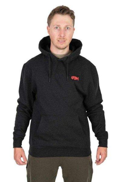 Spomb black marl hoodie pullover small