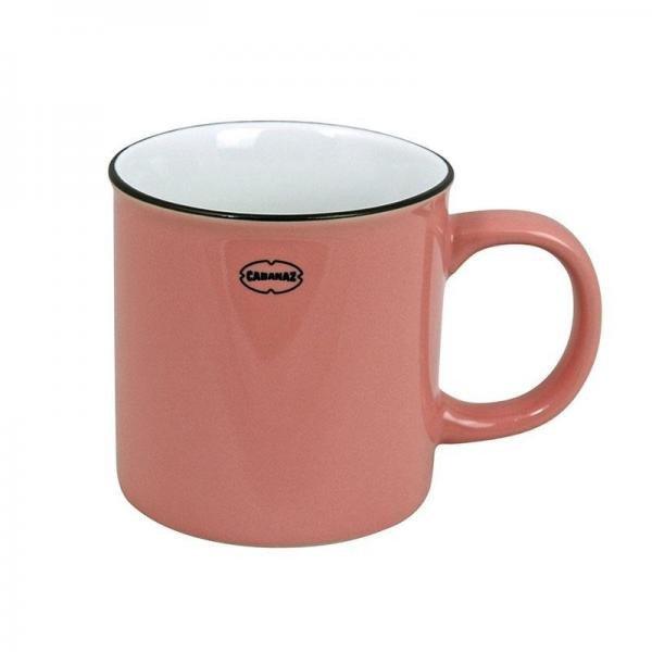 Vintage teás / kávés bögre, rózsaszín 1201446