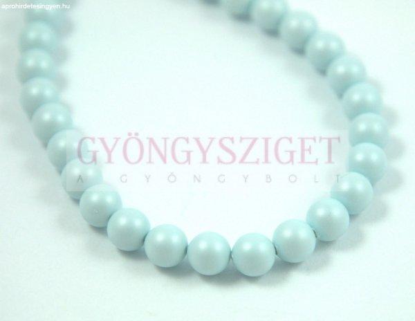 Swarovski igazgyöngy utánzat - pastel blue -6mm