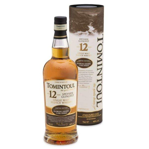 Tomintoul 12 éves Sherry Finish (0,7L / 40%) Whiskey