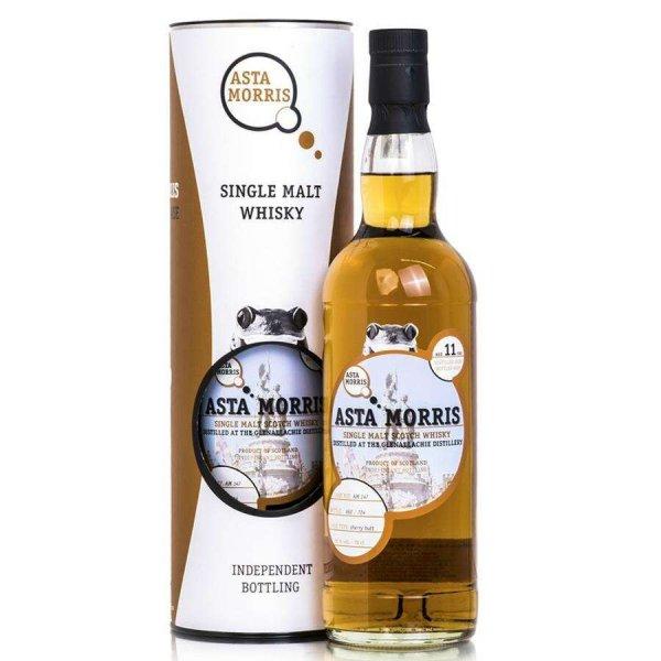 GlenAllachie 11 éves 2008/2020 AM147 Asta Morris (0,7L / 56%) Whiskey