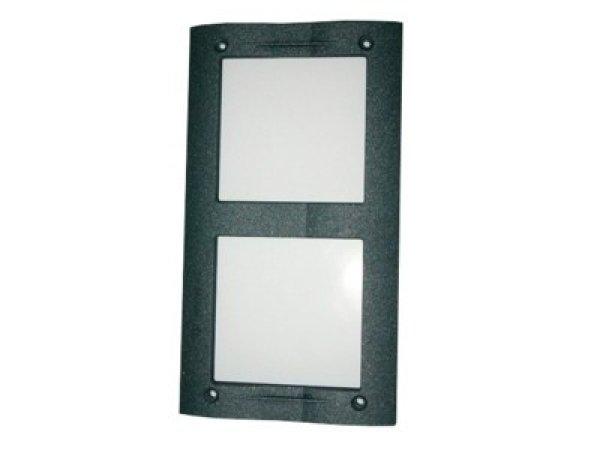  ACI FARFISA FA/MA62 kültéri előlapi alumínium keret 2 modul részére,
140x257 mm