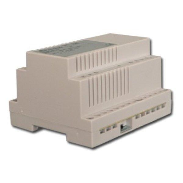  ACI FARFISA FA/1382 Időzítő modul, 6 egység DIN szabványú házban koaxos
videorendszerekhez