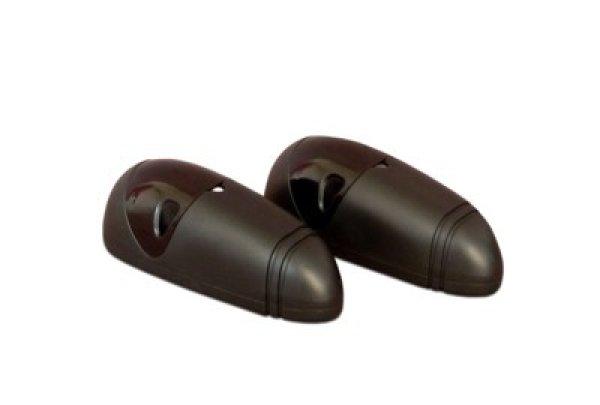 Tecno TCFET-N infrasorompó, max. 40m, 915 nm infra LED, 900 Hz moduláció,
tápfeszültség 12/24 Vac/dc, áramfelvétel 50 mA (Rx+Tx), relé max. 0,5 A /
24 V, fekete ház, méret 110x41x40 mm