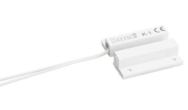 Satel K-1 Mágneses nyitásérzékelő, felületre szerelhető, 24.2x7.2 mm,
fehér