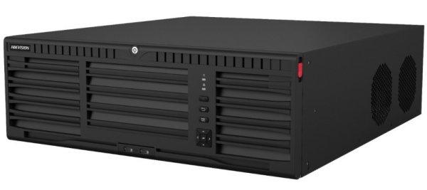 Hikvision DS-9632NI-M16/R 32 csatornás NVR, 320/400 Mbps be-/kimeneti
sávszélesség, riasztás I/O, eSata, redundáns táp