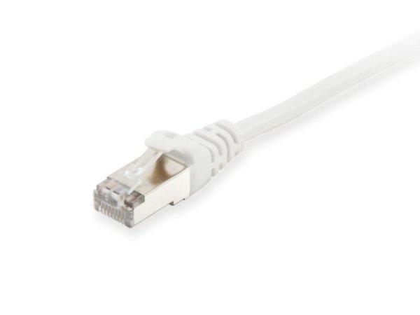 Equip EQUIP605510 SFTP patch kábel, cat6, LSOH, duplán árnyékolt, fehér, 1
m