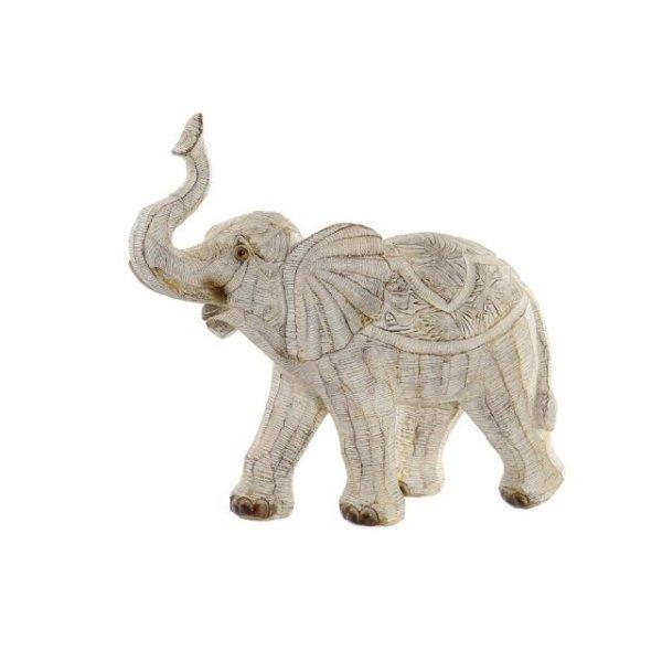 Szerencsehozó Elefánt Figura Bézs