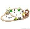PlayTive Jungle Train dzsungel fa vonat kszlet (favonat sze