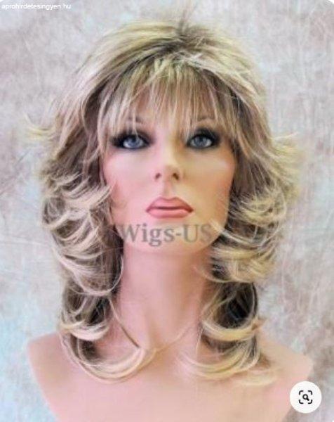 AMERIKAI ÁLOM! DOLLY PARTON REPLICA, ELEGÁNS HAMVAS VILÁGOSSZŐKE paróka,
VALÓDI HAJ FELHASZNÁLÁSÁVAL! 
