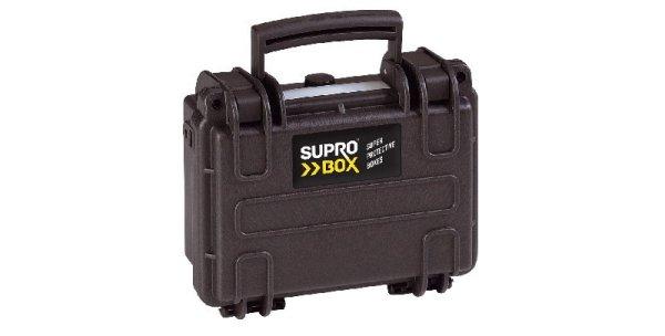 SUPROBOX E08-19 vízálló, törésálló műanyag táska, láda, védőtáska,
hard case