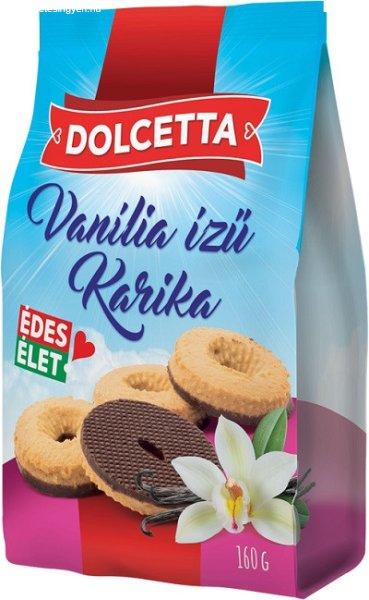 Dolcetta Vaníliás Karika 160G