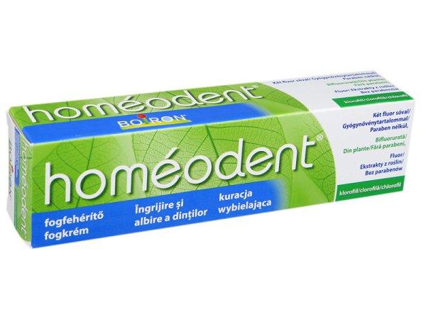 Homeodent fogfehérítő fogkrém klorofill 75 ml