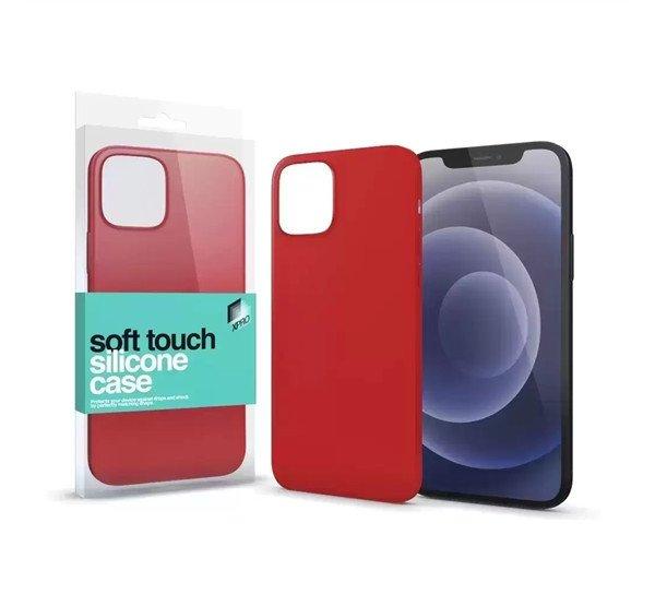 Xprotector Soft Touch szilikon tok Apple iPhone 15, piros