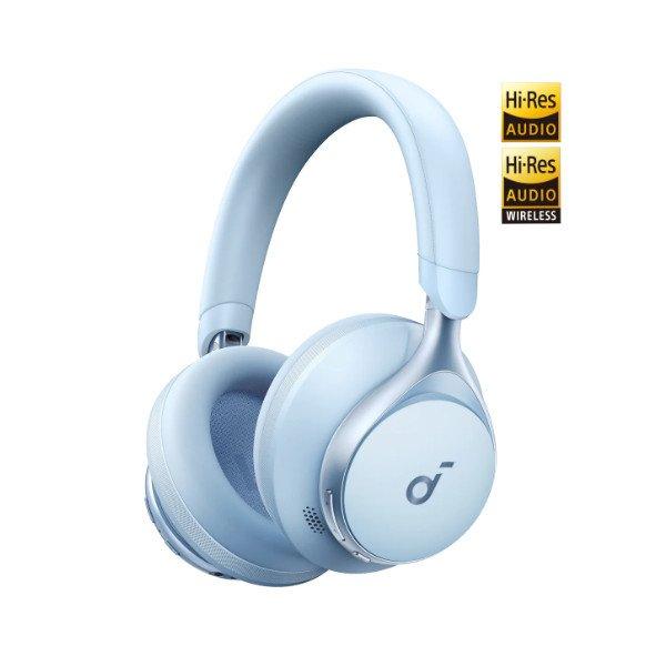 ANKER Vezeték Nélküli Fejhallgató, Soundcore Space One, Aktív Zajszűrő,
kék - A3035G31
