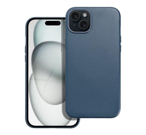 Magsafe műbőr tok Apple iPhone 15 Plus , indigo kék