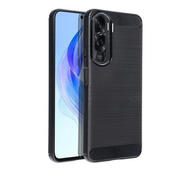 Forcell Carbon hátlap tok Honor 90 Lite, fekete