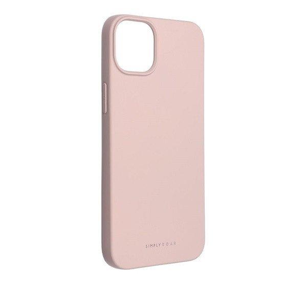 Roar Space iPhone 14 Plus szilikon tok, rózsaszín