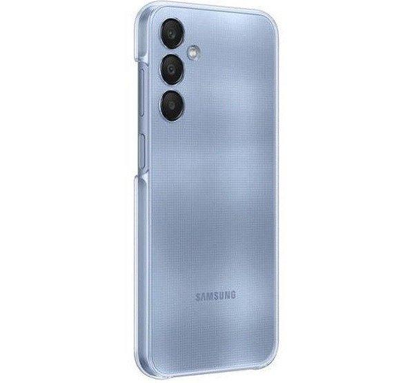 Samsung Galaxy A25 A256 kártyatartós gyári tok, átlátszó