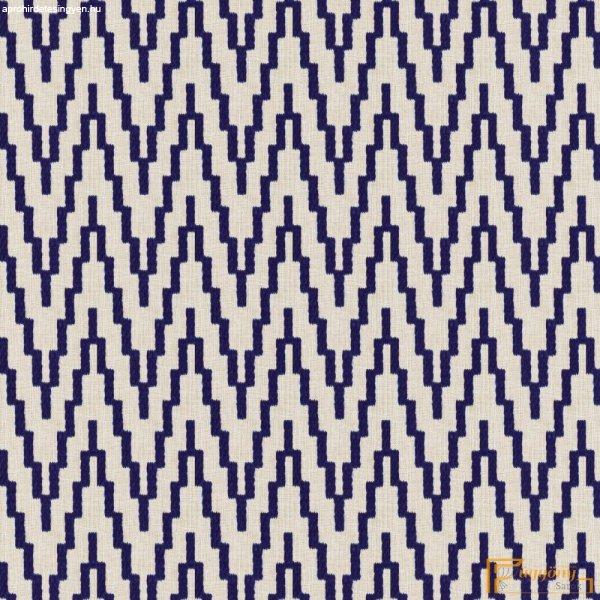 (11 szín) Kültéri textil OUT Running - Fehér alapon sötétkék absztrakt
mintás - 06