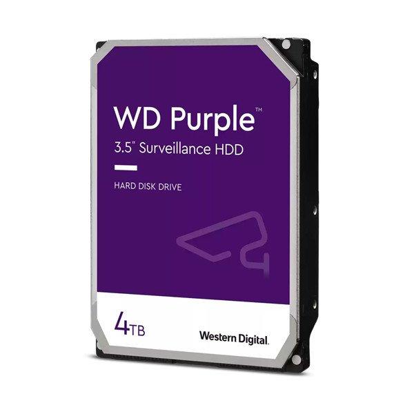 Western Digital Belső HDD 3.5" 4TB - WD43PURZ (5400rpm, 256MB puffer,
SATA3 - Purple (biztonságtechnikai rögzítőkbe is))