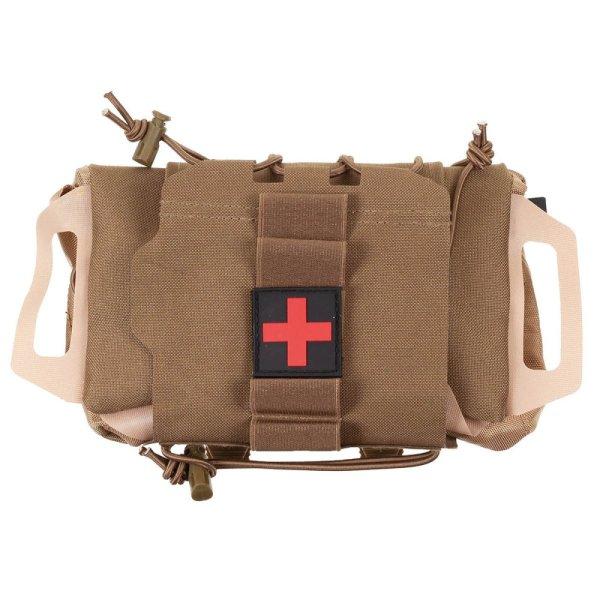 MFH Pouch, First Aid, "Tactical IFAK", coyote - Elsősegély zseb,
barna