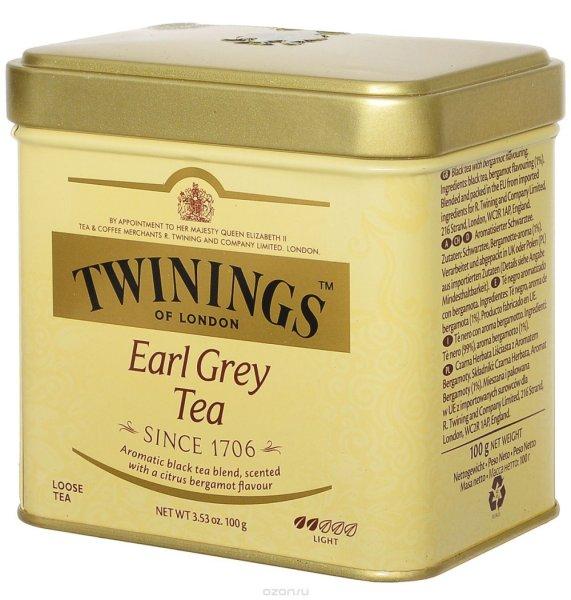 Twinings Earl Grey Fémdoboz 100G