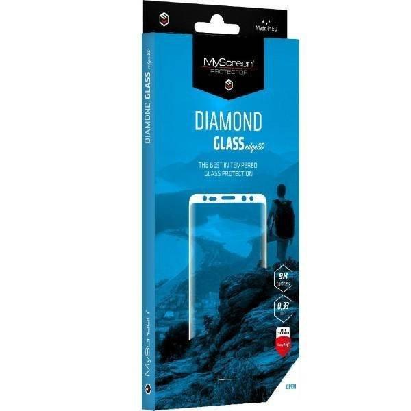 MS Diamond Glass Edge 3D Samsung S23 Ultra S918 fekete edzett üveg
képernyővédő fólia