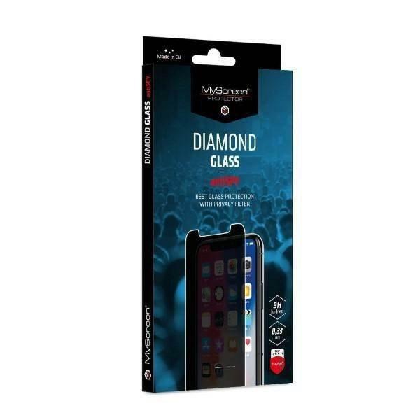 MS antiSPY Diamond Glass iPhone 14/13 /13 Pro edzett üveg képernyővédő
fólia