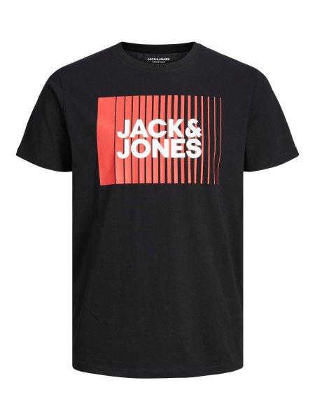 Jack&Jones Férfi póló JJECORP Standard Fit 12233999 Black M