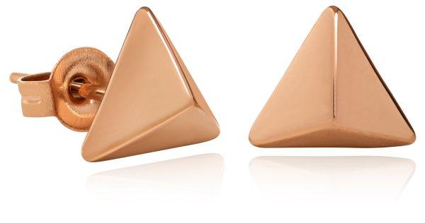 Troli Bronz háromszög alakú acél fülbevaló
VAAXF063R