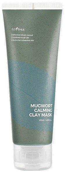 Isntree Nyugtató maszk agyaggal Mugwort (Calming Clay Mask) 100 ml